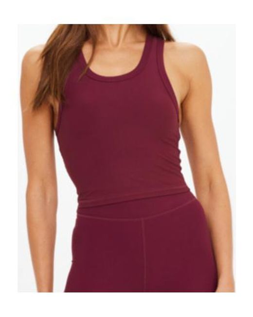 The Upside Red Sophie Racerback Performance Top