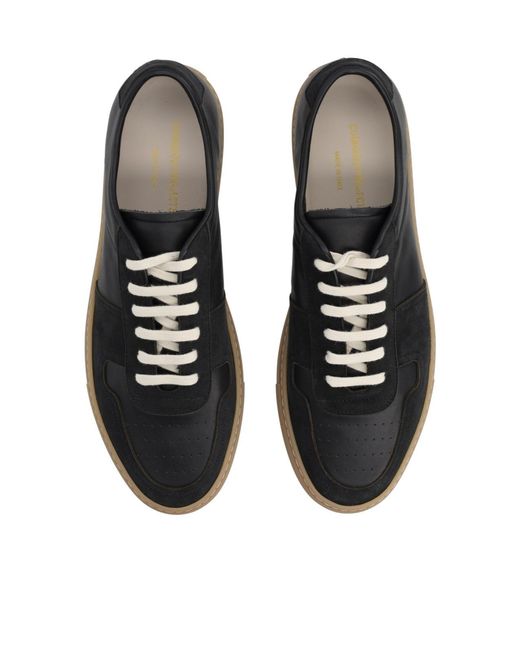 Common Projects Black Bball Low-Top Sneakers for men