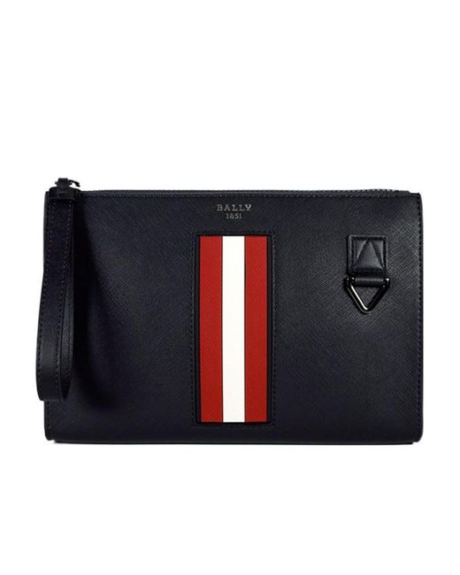 Bally Black 'Makid' Clutch Bag for men