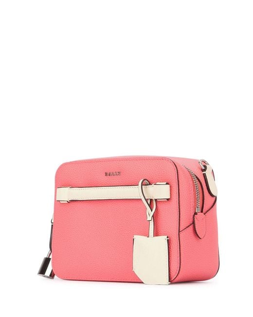 Bally Pink Logo Handbag