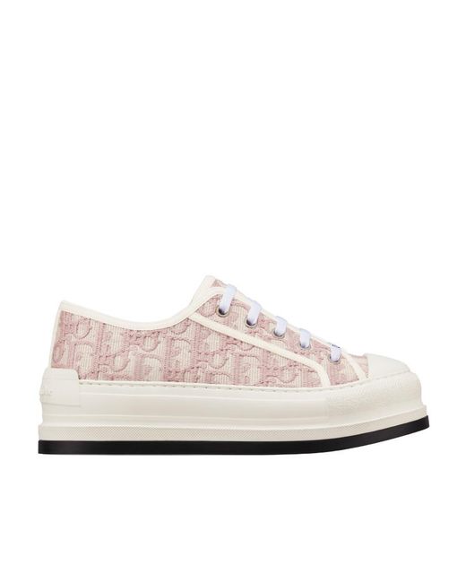 Dior White Christian Walk N Low-Top Sneakers