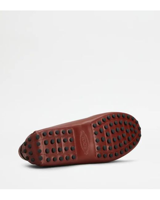 Tod's Brown Gommino Loafers for men