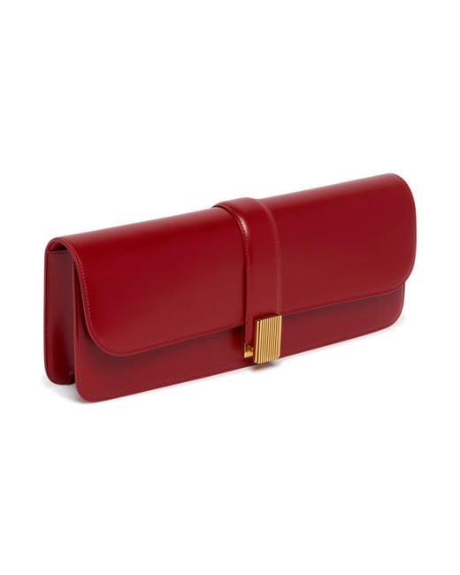 Khaite Red Blake Clutch Bag
