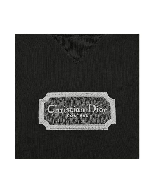 Dior Black Short-Sleeved T-Shirt for men