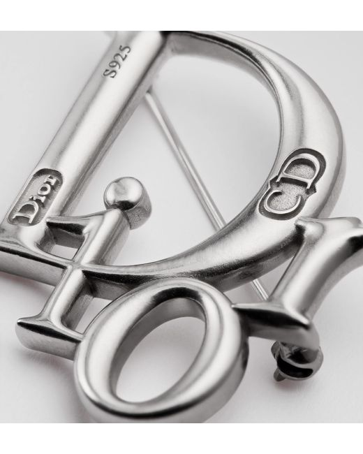 Dior Metallic Charms Brooch for men
