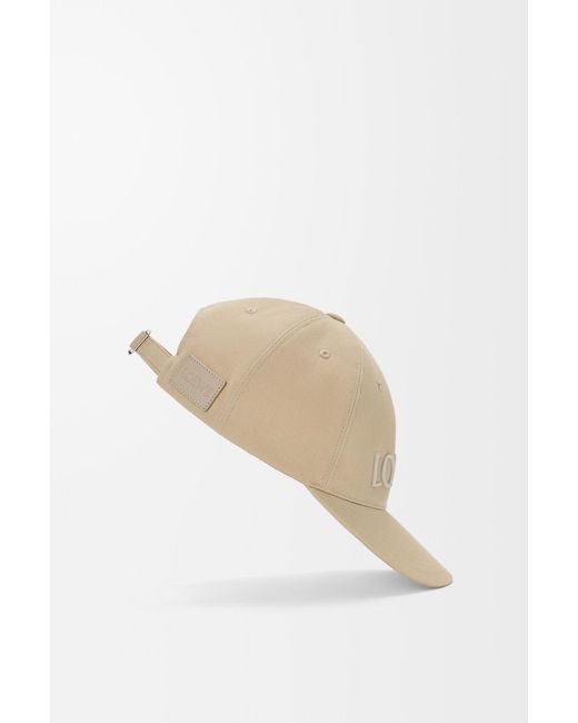 Loewe Natural Curved Peak Baseball Cap