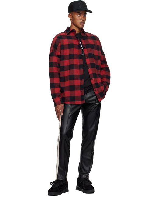 Palm Angels Black Sneakers for men