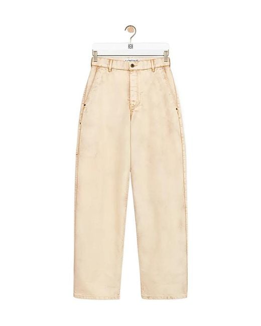 Loewe Natural Straight Leg Trousers for men