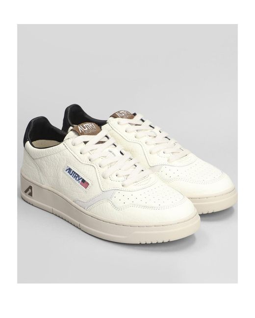 Autry Natural Medalist Low-Top Sneakers for men