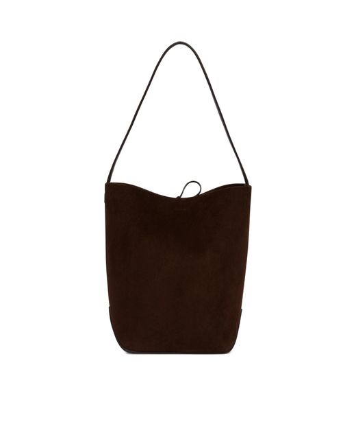 The Row Brown N/S Park Medium Handbag