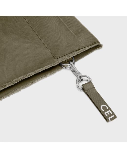 Céline Green Shorts With Straps for men