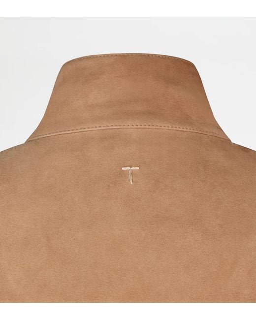 Tod's Brown Long-Sleeved Jacket