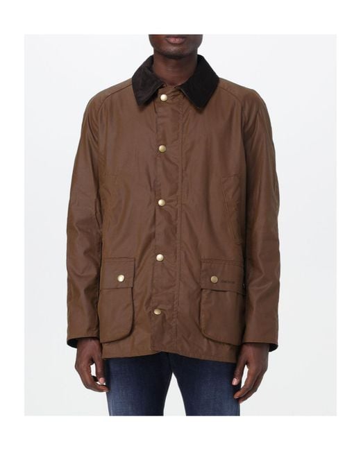 Barbour Brown Ashby Casual Jacket for men