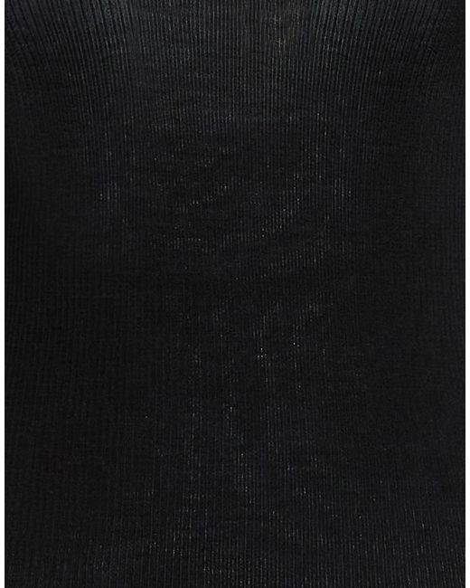 Chloé Black Solid Color Sleeveless Knit Top