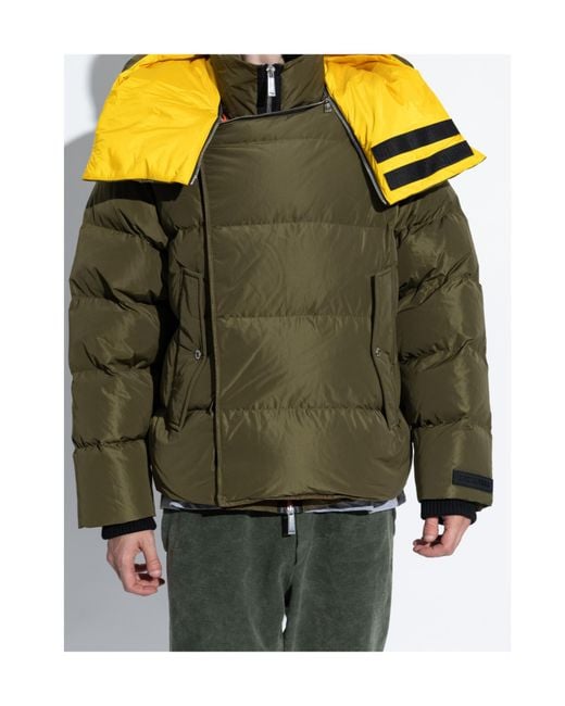 DSquared² Green Extreme Puffer Hooded Jacket for men
