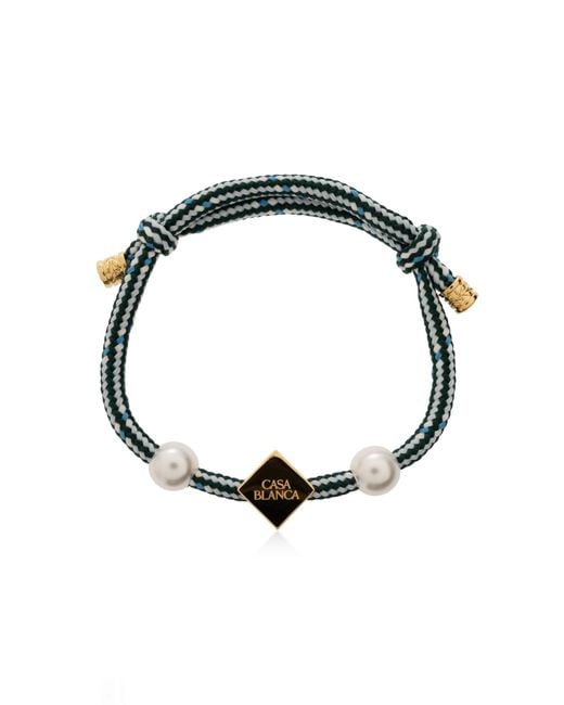 Casablanca Multicolor Logo Bracelet for men
