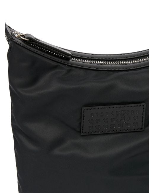 MM6 by Maison Margiela White Numeric Crossbody Shoulder Bag