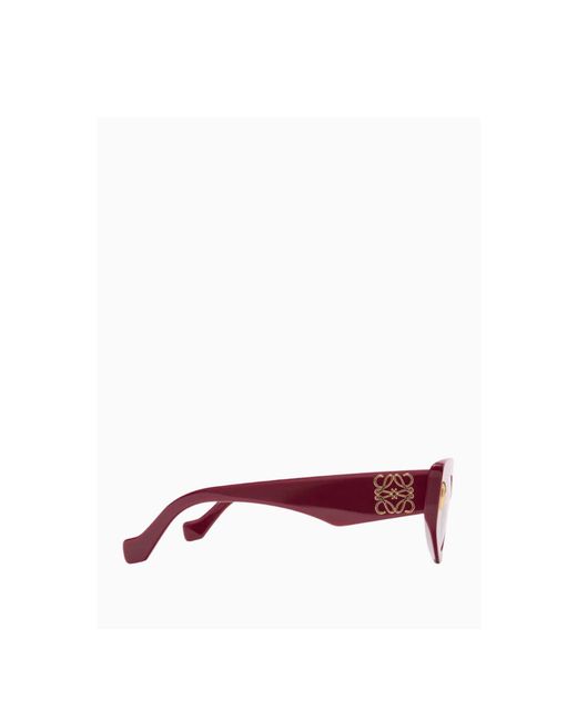 Loewe Purple Cat Eye Frame Sunglasses