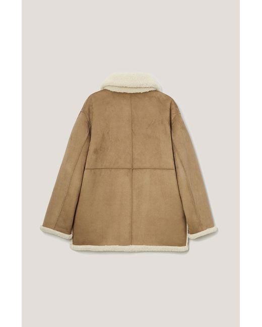 DUNST Natural Reversible Shearling Jacket for men