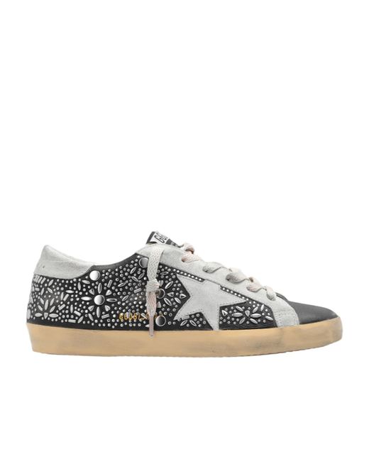 Golden Goose Deluxe Brand Multicolor Ball Star Embellished Sneakers