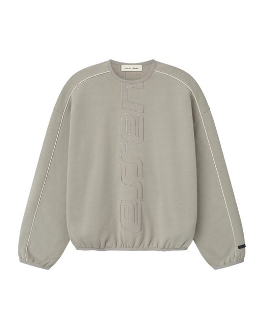 Fear Of God Gray Logo Sweatshirt for men