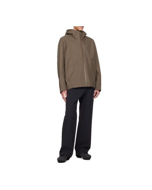 Veilance Brown Diode Zip Jacket for men
