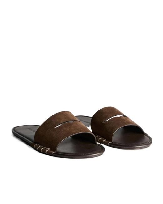 J.W. Anderson White Loafer Slide Mules for men