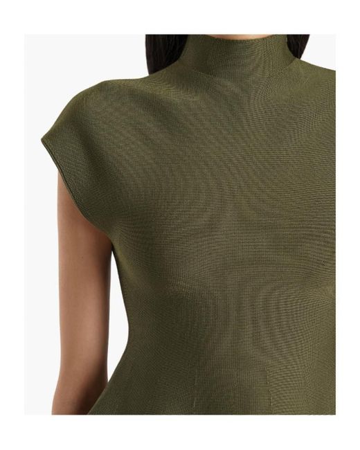 Khaite Green Andra Top