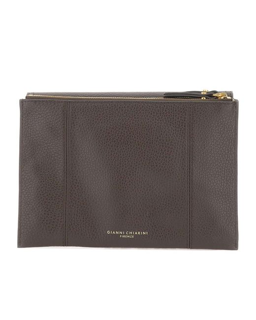 Gianni Chiarini Brown Vicky Clutch Bag