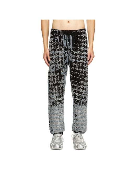 DIESEL Gray P-Labis Elasticated Pants for men