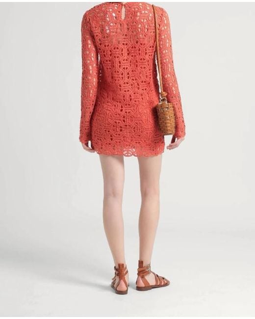 MAX&Co. Orange Short Dresses