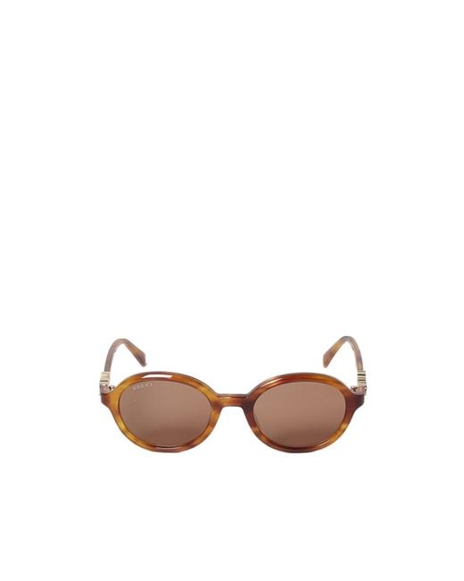 Gucci Multicolor Eyewear Oval Frame Sunglasses