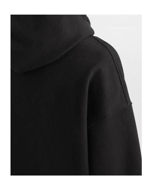 Dolce & Gabbana Black Zip-Up Cotton Hoodie for men