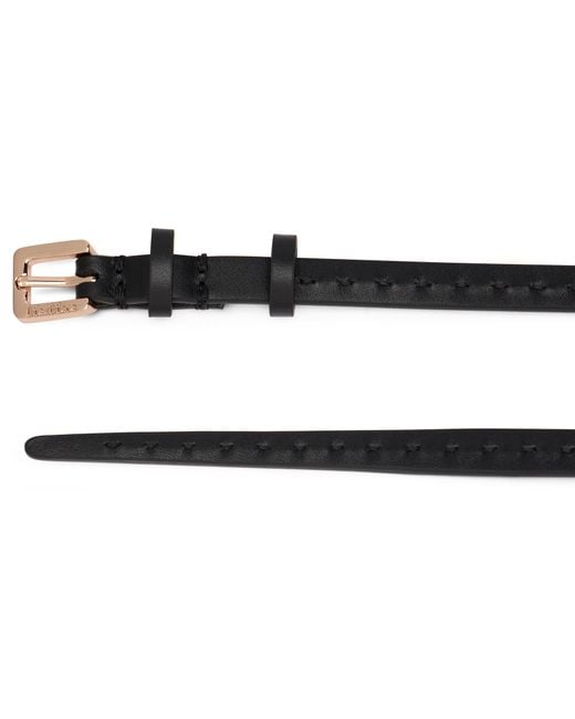 Max Mara White Logo Belt
