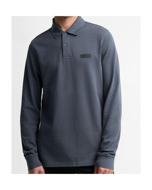 Barbour Blue Polo Shirt for men
