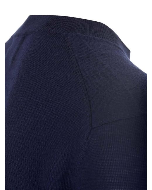Isabel Marant Blue Crewneck Knitted Jumper for men