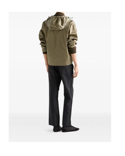 Prada Green Jackets for men
