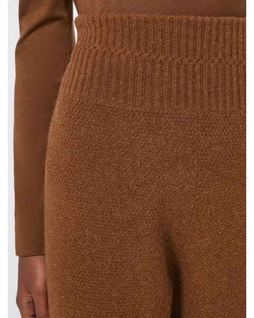 Max Mara Brown Camel Jogging Trousers