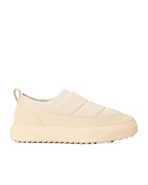 Moncler Natural Low-Top Sneaker for men