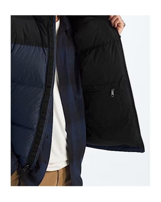 The North Face Blue 1996 Retro Nuptse Puffer Gilet for men