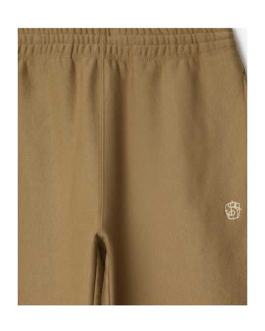 Burberry Natural Cotton Track Pants
