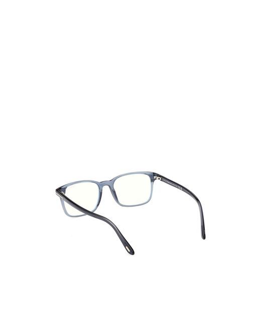 Tom Ford Metallic Eyewear Square Frame Glasses for men