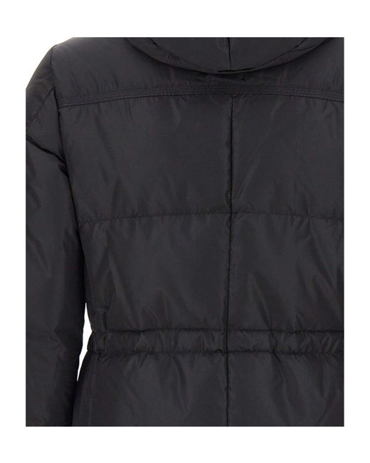 Peuterey Black Long-Sleeved Down Jacket for men