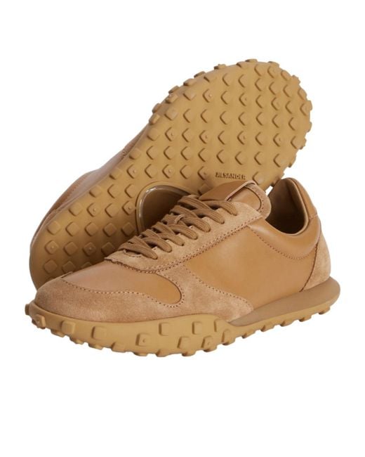 Jil Sander Brown Moon Sneaker for men