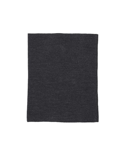 Maison Margiela Blue Wool Minimalist Scarf