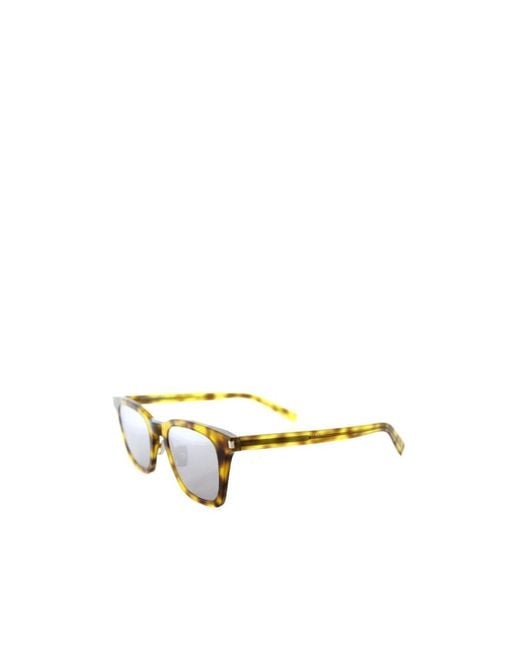 Saint Laurent Multicolor Logo Sunglasses for men