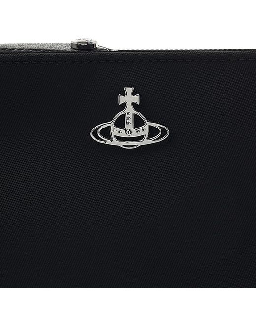 Vivienne Westwood Black Logo Shoulder Bag for men