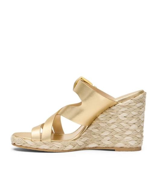Stuart Weitzman Natural Sai Espadrille Wedge