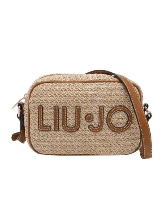Liu Jo Brown Logo Crossbody Shoulder Bag