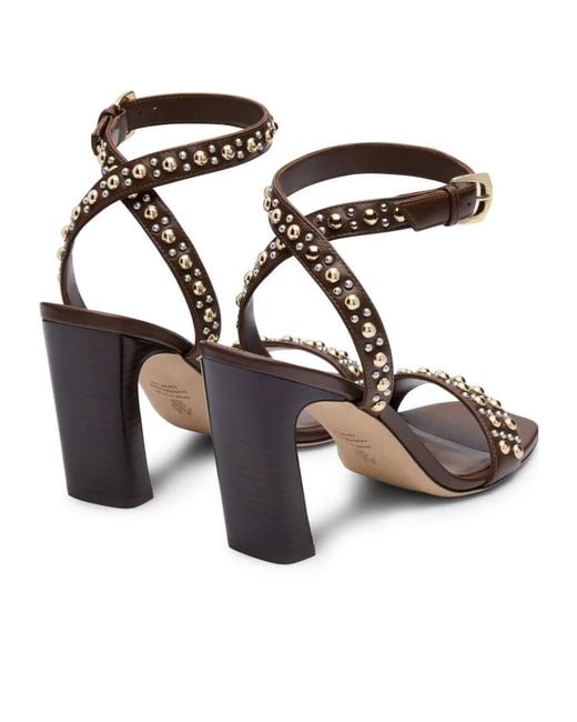 Stuart Weitzman Metallic Perry Sandal 85